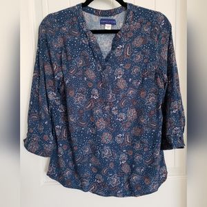 Simply Styled Blue Blouse